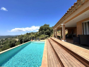 Villa Blue Hill pour 6 personnes avec piscine privée et vue mer à La Londe-Les-Maures